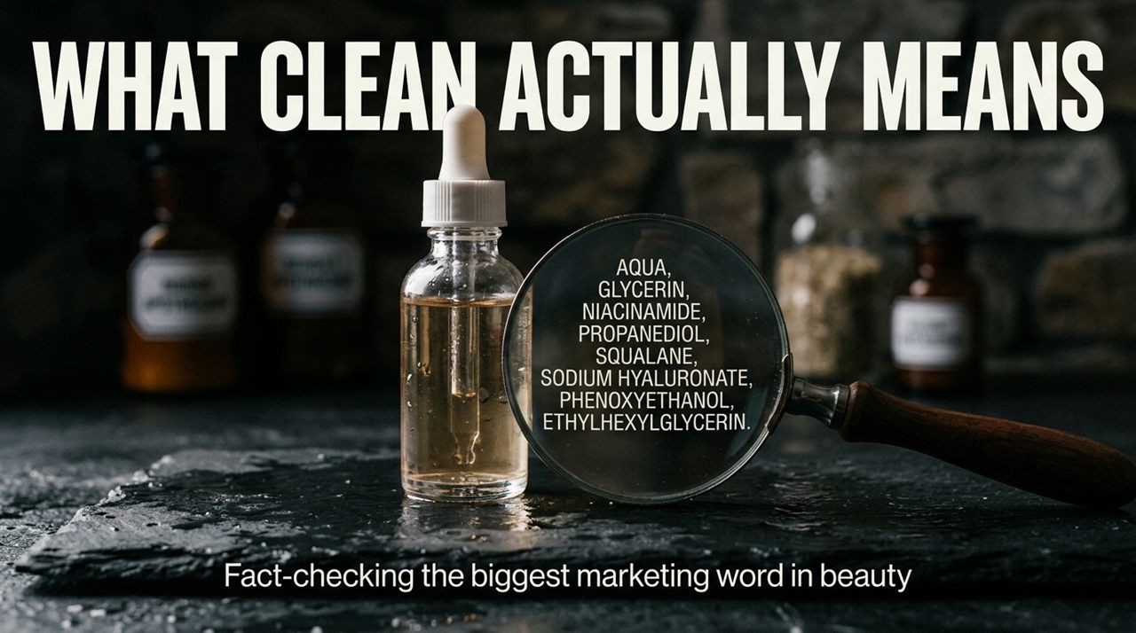 What 'Clean Beauty' Actually Means (And What the Science Says)