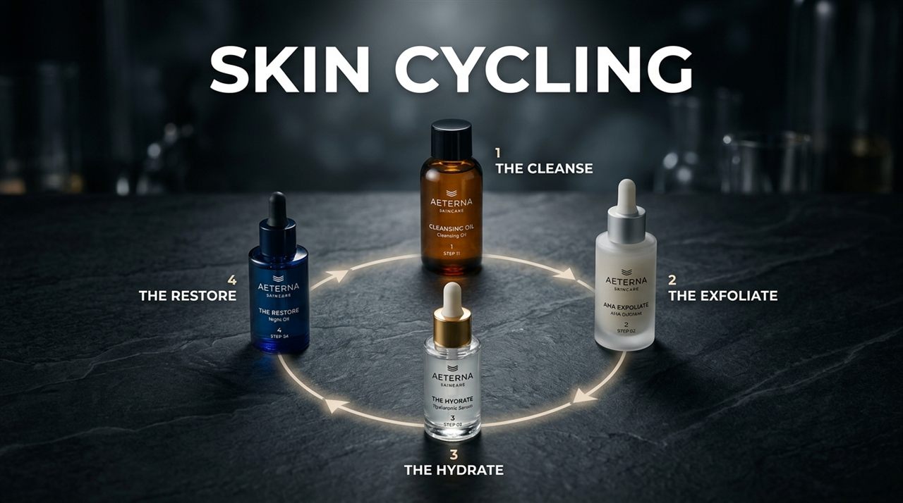 Skin Cycling: The 4-Night Routine a Dermatologist Actually Built